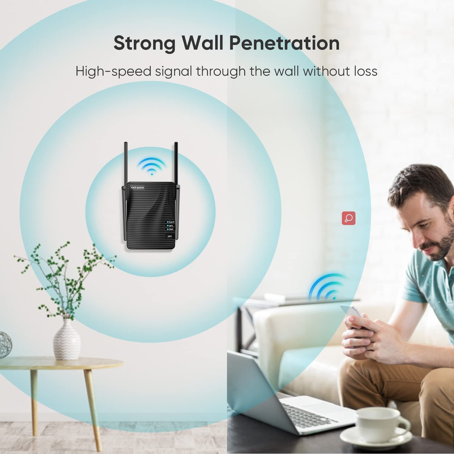 WiFi Extender Home WiFi Booster Dual-band Wireless Extension Supports Multiple Devices - Image 10