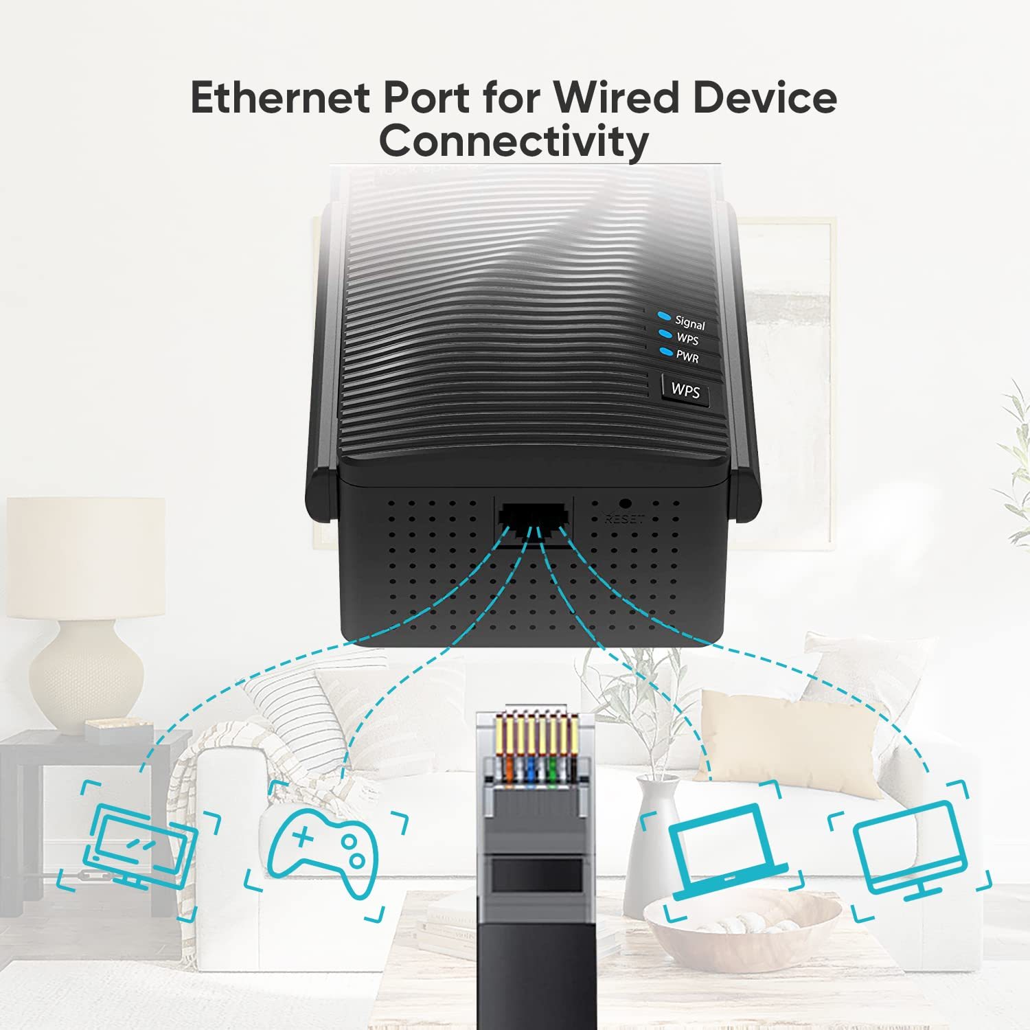 WiFi Extender Home WiFi Booster Dual-band Wireless Extension Supports Multiple Devices - Image 2